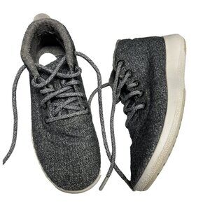 All Birds Wool Shoes Men’s 9 Gray Lace Up WRUM Mid